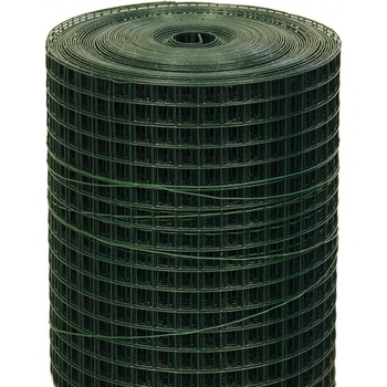 Chovatelské pletivo svařované poplastované 100 cm, 13x13 mm, průměr 1,2 mm