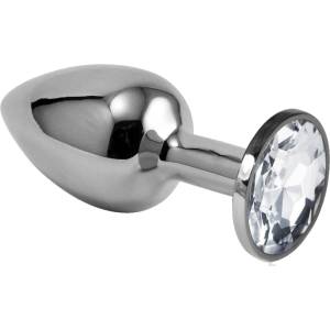 Lovetoy Rosebud Classic Metal Plug S Clear