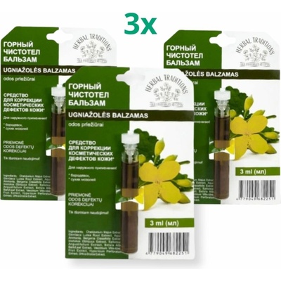 Herbal Traditions Zvýhodněný set: 2x Horský vlaštovičník čistotel elixír na bradavice 3 ml