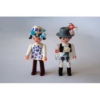 efko Igráček bílý Holka figurka k dotvoření