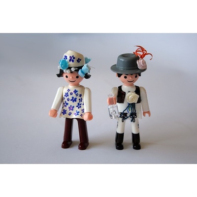 efko Igráček bílý Holka figurka k dotvoření