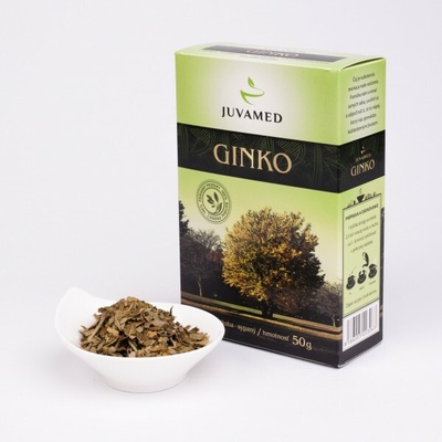 Juvamed GINKO BILOBA čaj list sypaný 50 g