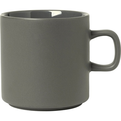 Blomus PILAR Hrnček na čaj tmavosivá keramika 250 ml