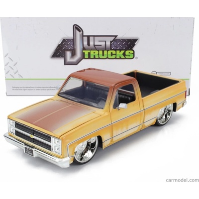 Jada Chevrolet C-10 Pick-up Custom 1985 2 Tóny Krémově Hnědé 1:24