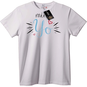 NOONEBRAND Тениска Mi Обичам - XS, Black