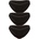 Tommy Hilfiger Комплект от три - дамски бикини Tommy Hilfiger черни Tommy Hilfiger | Cheren | ЖЕНИ | XS