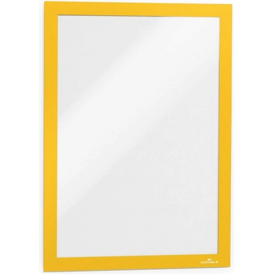 Durable Samolepicí rámečky Duraframe, A4, žluté, 2 ks