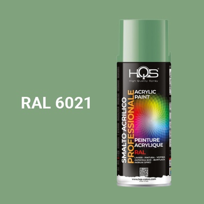 HQS akrylová farba v spreji 400 ml RAL 6021 lesklá