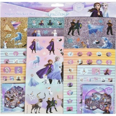 Undercover super set samolepek frozen 500 ks