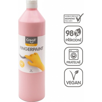 Creall prstová barva Happy Ingredients 750 ml růžová – Zboží Dáma