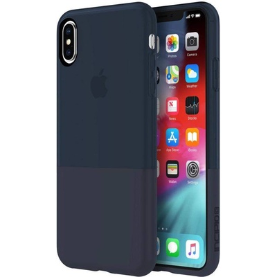 Incipio NGP Case - удароустойчив силиконов калъф за iPhone XS Max (син)
