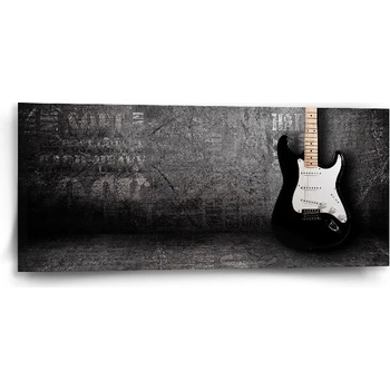 Sablio Obraz Gitara - 110x50 cm