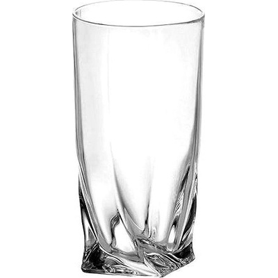 Crystalite Bohemia Sada sklenic na vodu QUADRO 6 x 350 ml