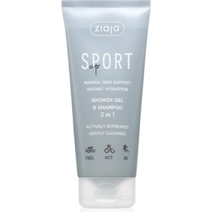 Ziaja Sport Up Shower Gel & Shampoo шампоан и душ гел 2 в 1 200ml