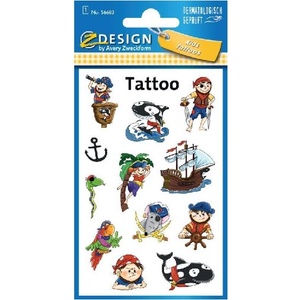 AVERY Стикер за татуировка AVERY Pirates 56683 (56683)
