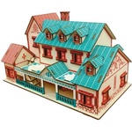 Woodcraft construction kit Woodcraft Дървен 3D пъзел Вила Нарат (XE-G051H)