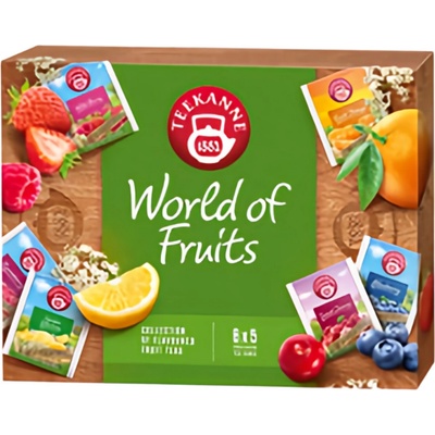 Teekanne World of Fruits collection porcovaný čaj 6 x 5 ks