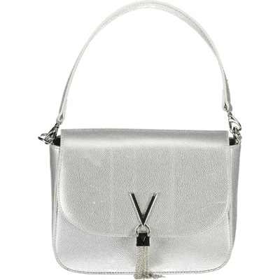 Valentino Bags Štýlová dámska kabelka 23X20X9cm Strieborná