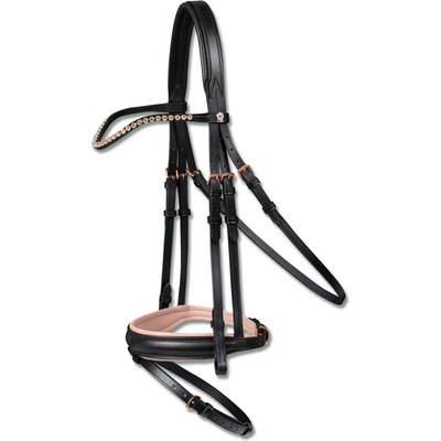 Waldhausen X-Line Bridle Rosé Čierna