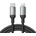 JOYROOM USB-C към Lightning кабел за Apple устройства с Lightning порт - Joyroom Extraordinary Series A10 Fast Charging USB-C to Lightning Cable PD 20W (120 см) (черен) (S-CL020A10B)