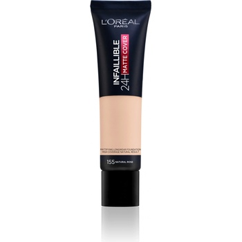 L´Oréal Infallible 32H Matte Cover Foundation Matující make-up 155 Naturel Rosé 30 ml