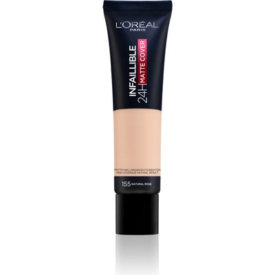 L´Oréal Infallible 32H Matte Cover Foundation Matující make-up 155 Naturel Rosé 30 ml
