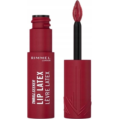 Rimmel London Thrill Seeker Lip Latex tekutá rtěnka s vysokým leskem 450 Majesty 6 ml