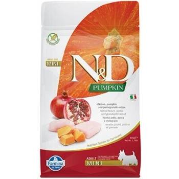 Farmina Пълноценна храна за кучета от дребни породи n&d dog adult mini pumpkin 800g (pnd008502s)