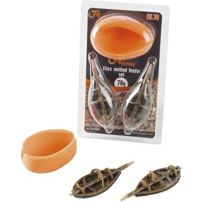 Set krmítek Filfishing Filex Method Feeder 2 x 90g + formička