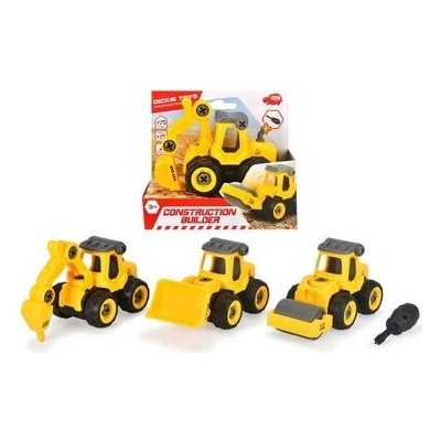 Dickie Construction Stavební autíčko 12,5 cm 4 druhy