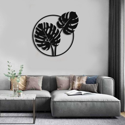 Decono Метална Декорация Филодендрон