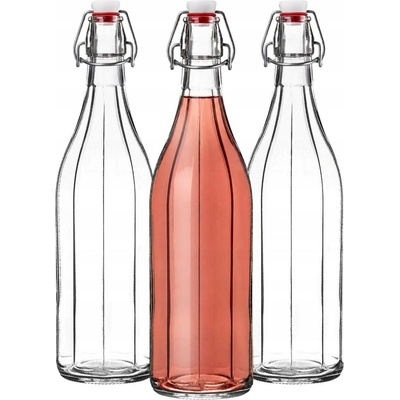 Kadax Skleněné lahve Costolata K3337 1000 ml 3 ks