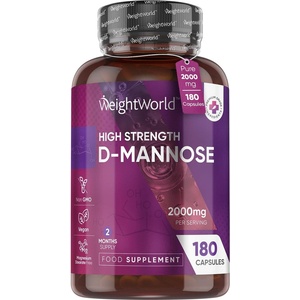 WeightWorld D-Mannose, 180 капсули, Weight World (128312 WW)