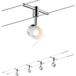 Paulmann 94080 - Комплект 4xLED/4, 8W Пълен кабелен осветителен комплект STAGE 230V хром (W3856)
