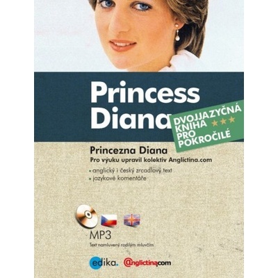 Princezna Diana - dvojjazyčné knihy