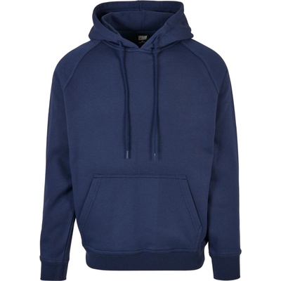 Urban Classics Blank Hoody tmavo modrá