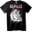 NOONEBRAND Тениска Narcos - 7XL, White