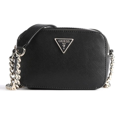 Guess double zip crossbody kabelka černá – Hledejceny.cz