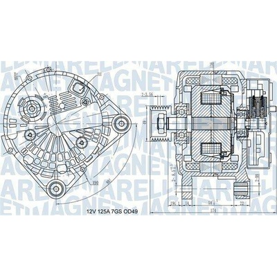 generátor MAGNETI MARELLI MQA2058