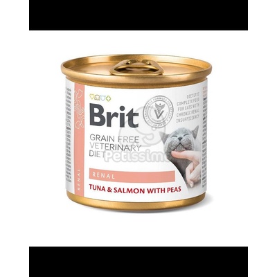 Brit Veterinary Diet Renal tuna, salmon & pea 200 g