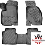 Rizline Гумени стелки RizLine съвместими с Hyundai Santa Fe 2000-2006 (5151273) - avtochastikrasi