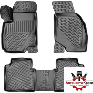 Rizline Гумени стелки RizLine съвместими с Hyundai Santa Fe 2000-2006 (5151273) - avtochastikrasi