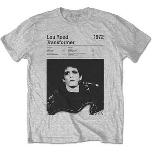 Lou Reed Transformer Track List Marl Grey M Риза (LOUTS04MG02)