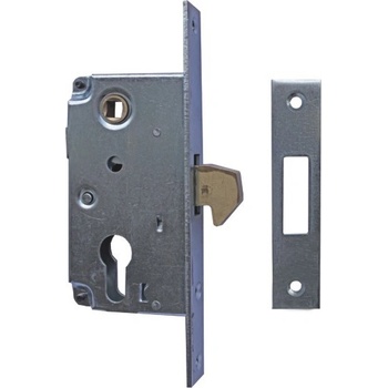 EKOfence Zámok pre posuvnú bránu s protikusom Zn, 72x40mm 7850