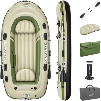 Надуваема лодка 2.94m x 1.37m Voyager X3 Raft Set Bestway 65164