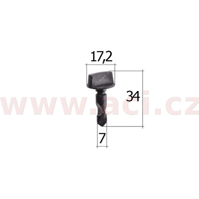 plastová příchytka (sada 5 ks) UP 15580Z