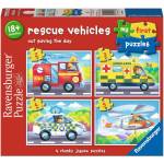 Ravensburger - Puzzle My First Puzzles: Rescue Vehicles - 1 - 39 piese
