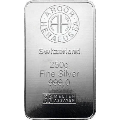 Argor-Heraeus strieborná tehla 250 g