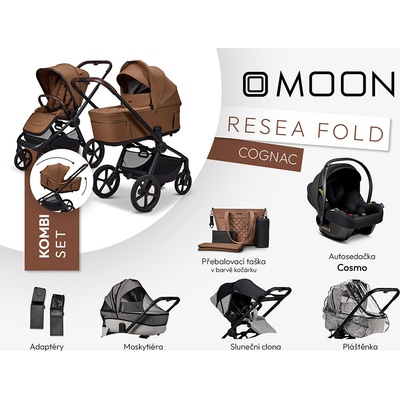 Moon ReSea FOLD kombi set Cognac 2026