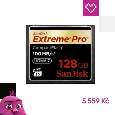 SanDisk Extreme Pro CompactFlash 128 GB SDCFXPS-128G-X46